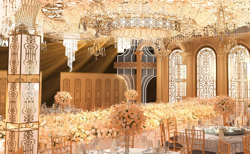 婚礼堂设计公司 婚礼堂设计公司